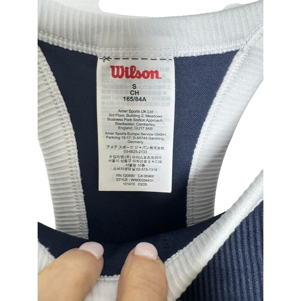 Wilson Seamless Cropped Tennis Tank Top Bundle Set of 3 Women Small - Picture 8 of 13